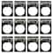 12 Pack: 6" Round Slate Sublimation Blank by Make Market®